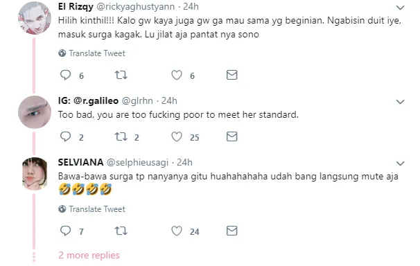 Inginkan Calon Suami Bergaji 30 Juta/Bulan, Cewek ini Dinyinyirin. Kriteria Pasangan itu Bebas, kan? 5
