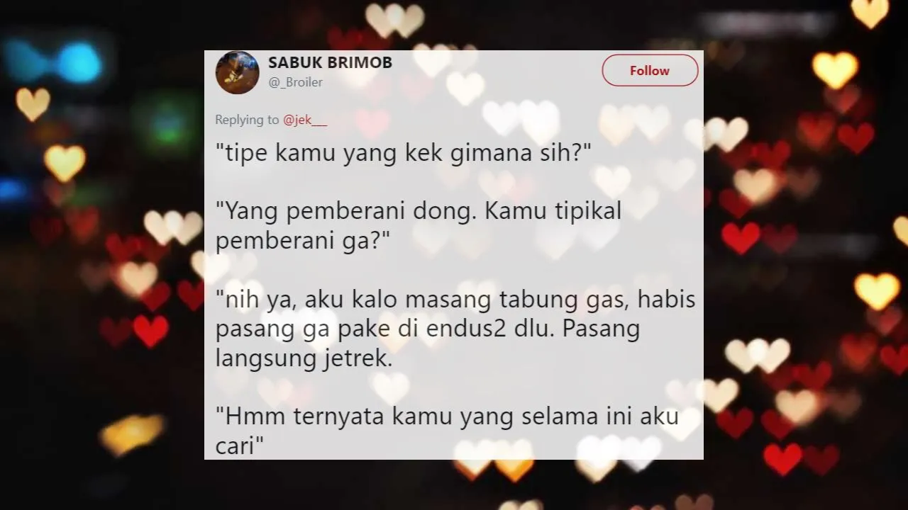 Ternyata Ini 10+ Kriteria Pacar Anak Twitter. Simpel dan Ngena, Meskipun Agak Ngeselin, Ya... 15