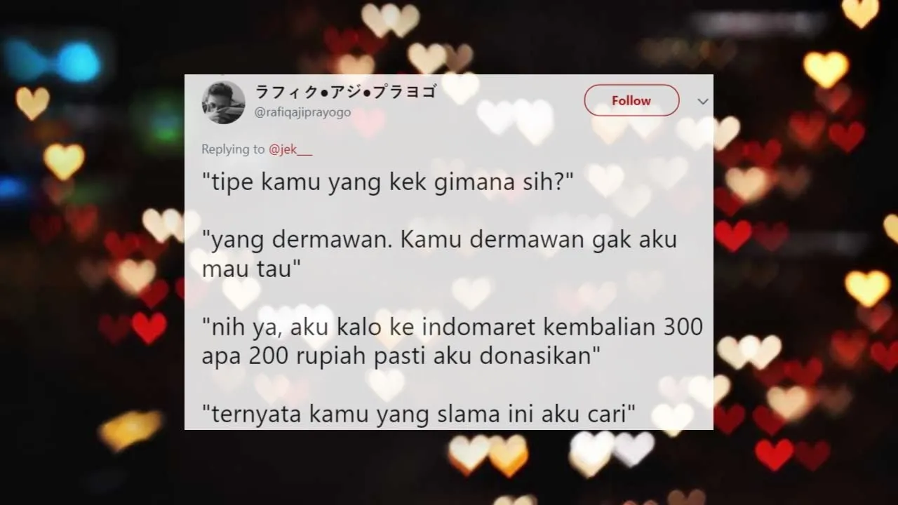 Ternyata Ini 10+ Kriteria Pacar Anak Twitter. Simpel dan Ngena, Meskipun Agak Ngeselin, Ya... 14