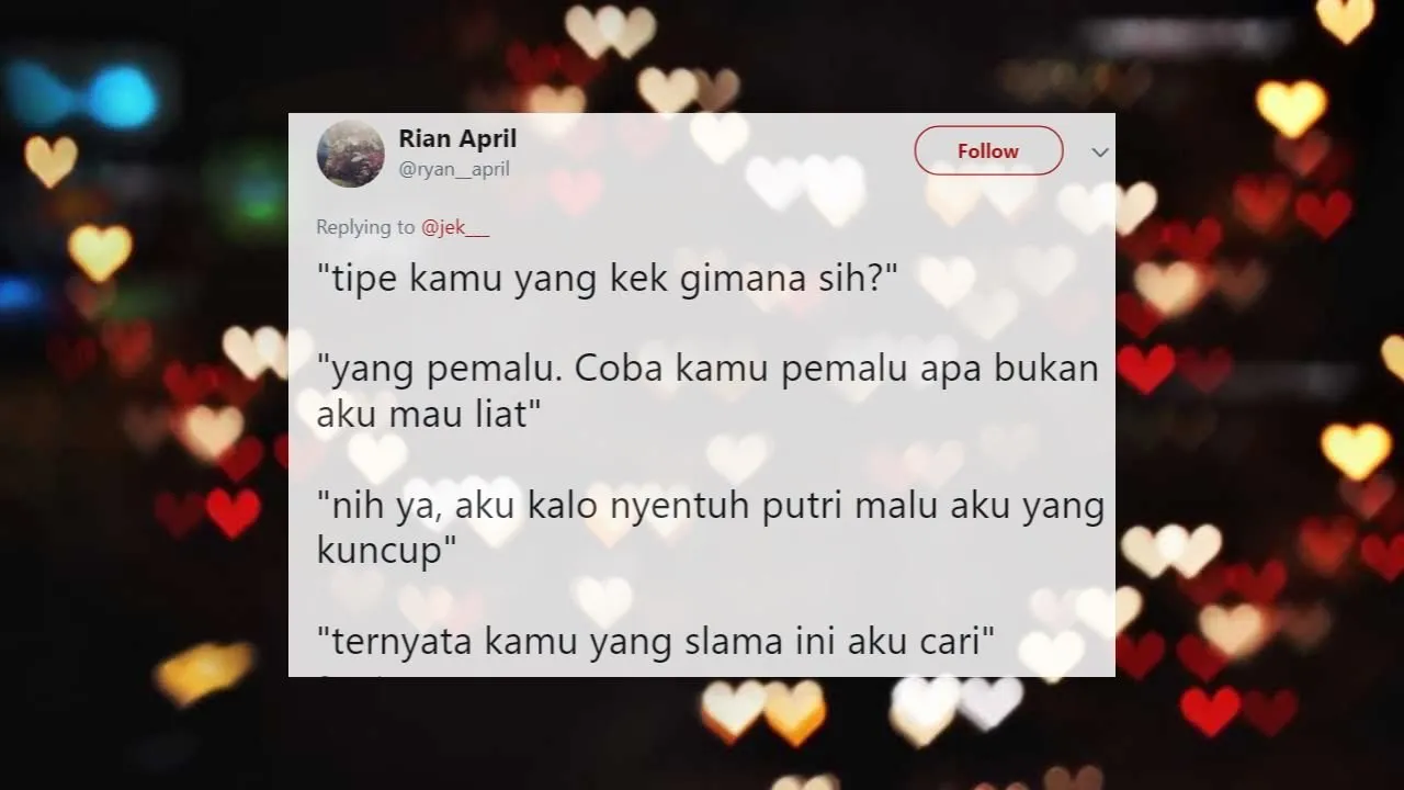 Ternyata Ini 10+ Kriteria Pacar Anak Twitter. Simpel dan Ngena, Meskipun Agak Ngeselin, Ya... 20