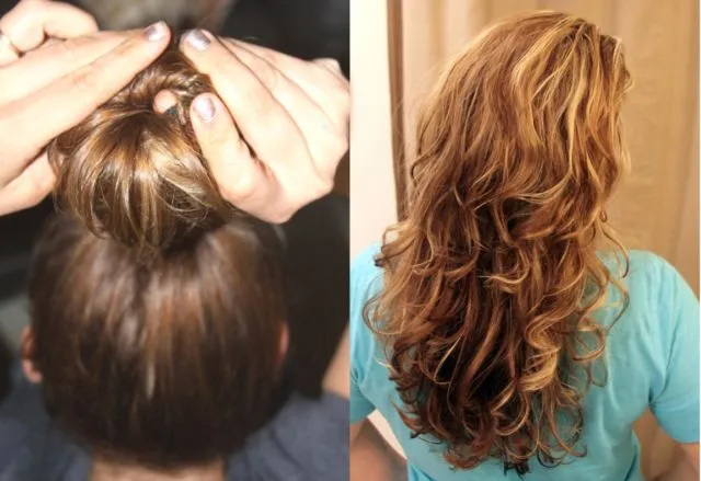 7 Cara Mengeritingkan Rambut Tanpa Catokan dan Semprot Kimia 13 cara mengeritingkan rambut