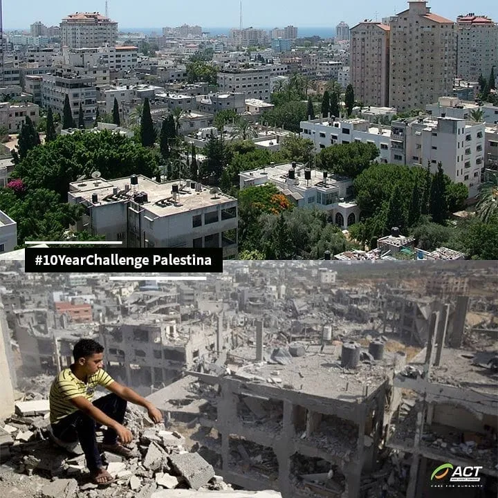 10 Potret #10YearChallenge di Negara Konflik. Melihat Perubahannya Benar-benar Bikin Hati Teriris 17
