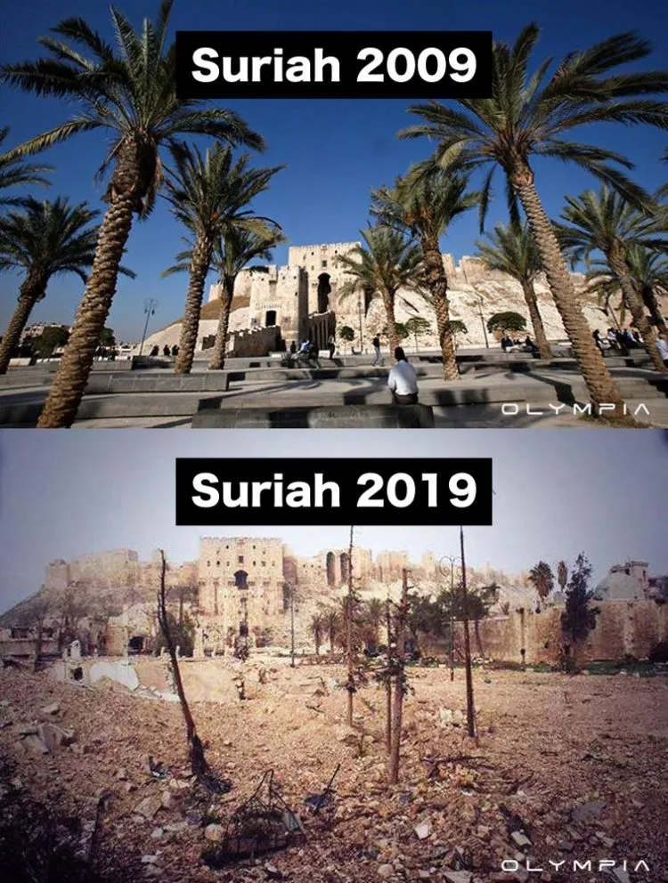 10 Potret #10YearChallenge di Negara Konflik. Melihat Perubahannya Benar-benar Bikin Hati Teriris 12
