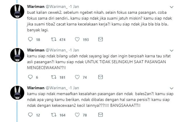 Kisah Viral Cowok yang Diselingkuhi Istrinya ini Membuka Mata Warganet Soal Nikah Muda. Kompleks! 7