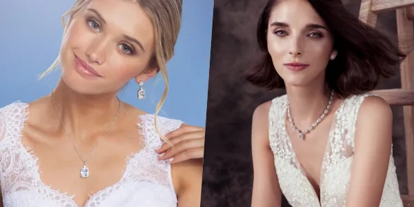 7 Panduan Jitu Pilih Padanan Kalung Terbaik untuk Gaun Pengantin. Salah Bentuk Bisa Berakibat Terlalu Lebay! 9