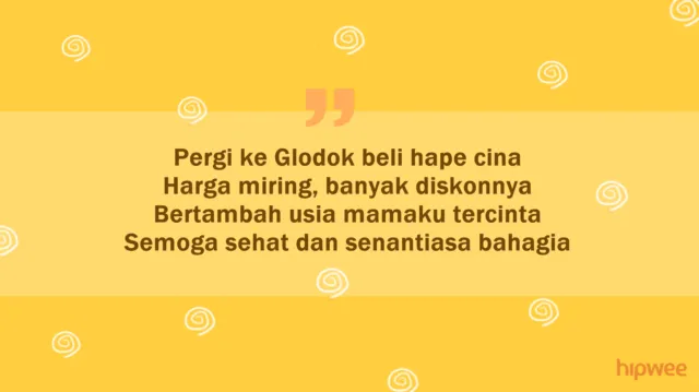 10+ Pantun Selamat Ulang Tahun untuk Orang Terdekat 17 pantun ucapan ulang tahun