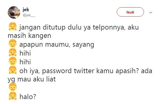 Deretan Pertanyaan Ini Bisa Bikin Cowok Hening Di Telepon. Emang Susah Sih Mau Jawab Apa! 16