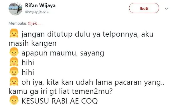 Deretan Pertanyaan Ini Bisa Bikin Cowok Hening Di Telepon. Emang Susah Sih Mau Jawab Apa! 30