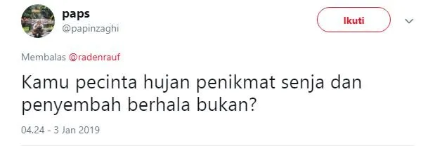 Meski Receh Paraah, 15 Pertanyaan ala Warganet buat First Date ini Bakal Bikin PDKT-mu Lantjar! 24