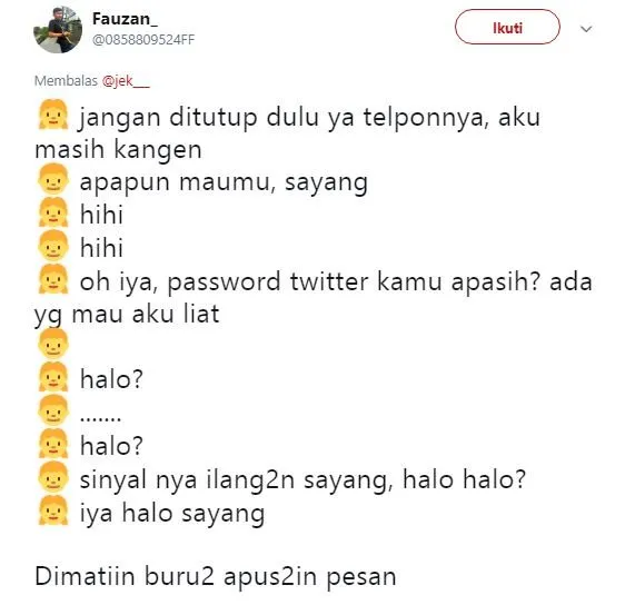 Deretan Pertanyaan Ini Bisa Bikin Cowok Hening Di Telepon. Emang Susah Sih Mau Jawab Apa! 17