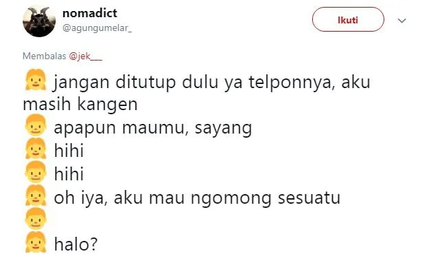 Deretan Pertanyaan Ini Bisa Bikin Cowok Hening Di Telepon. Emang Susah Sih Mau Jawab Apa! 27