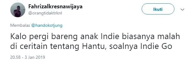 Kata Warganet, Ini Hal yang Bakal Terjadi Kalau Kamu Berurusan sama Anak Indie. Hmm, Emang Gitu? 16
