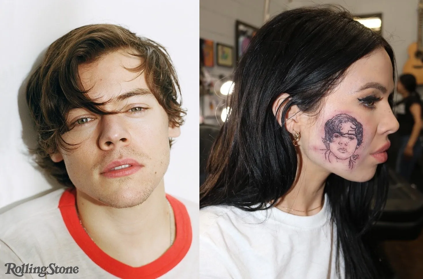 Pasang Tato Wajah Harry Styles di Pipinya, Ini Alasan Kelsy Karter Lakukan Hal Ekstrim Itu