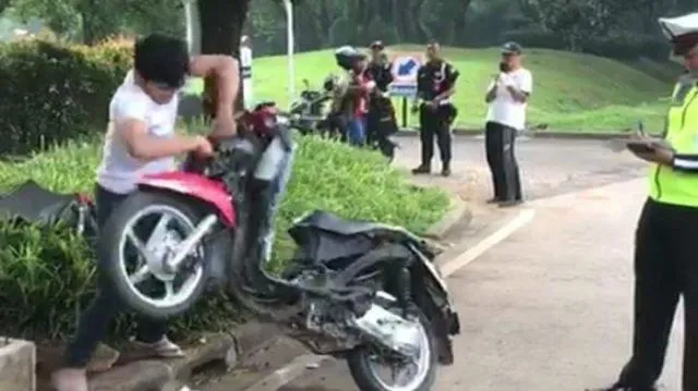 Bukan Cuma Karena Ngamuk Ditilang Sampai Rusak Motor, Ini 4 Alasan Sebenarnya Pria itu Jadi Tersangka 5