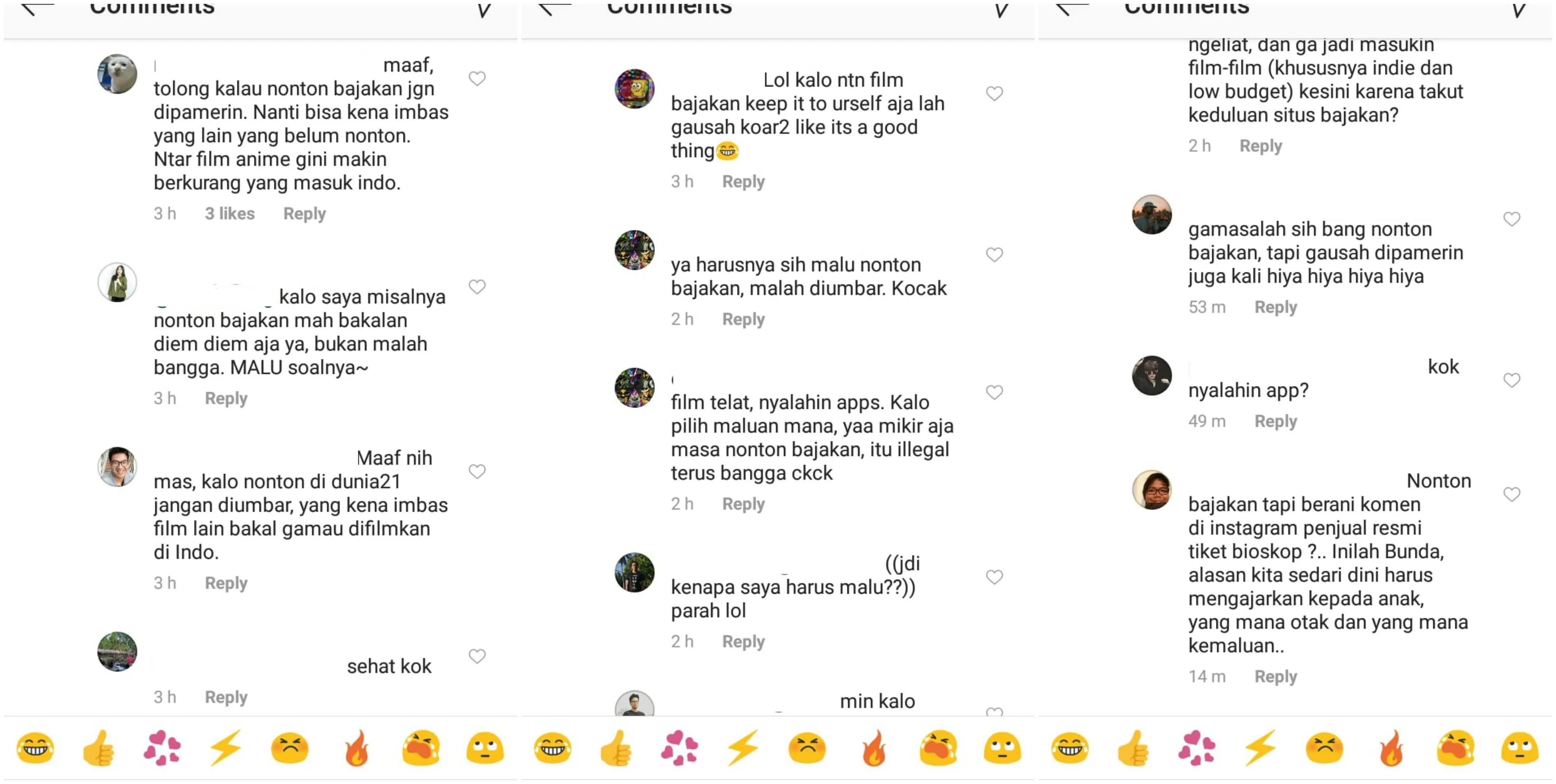 Tanpa Rasa Malu, Warganet ini Justru Bangga Nonton Film Bajakan. Ada Apa dengan Mentalitas Kita? 7