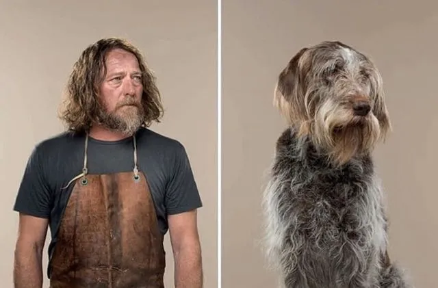 10 Foto Kemiripan Pemilik dan Anjing Peliharaan ini Bisa Aja Terjadi Kalau Mereka Udah Akrab Banget 15