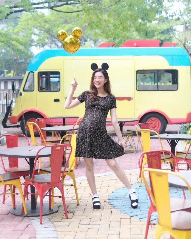 11 Outfit Hamil Kembar Selebgram Jess Yamada Ini Super Cantik. Bikin Nggak Bosan Melirik~ 12