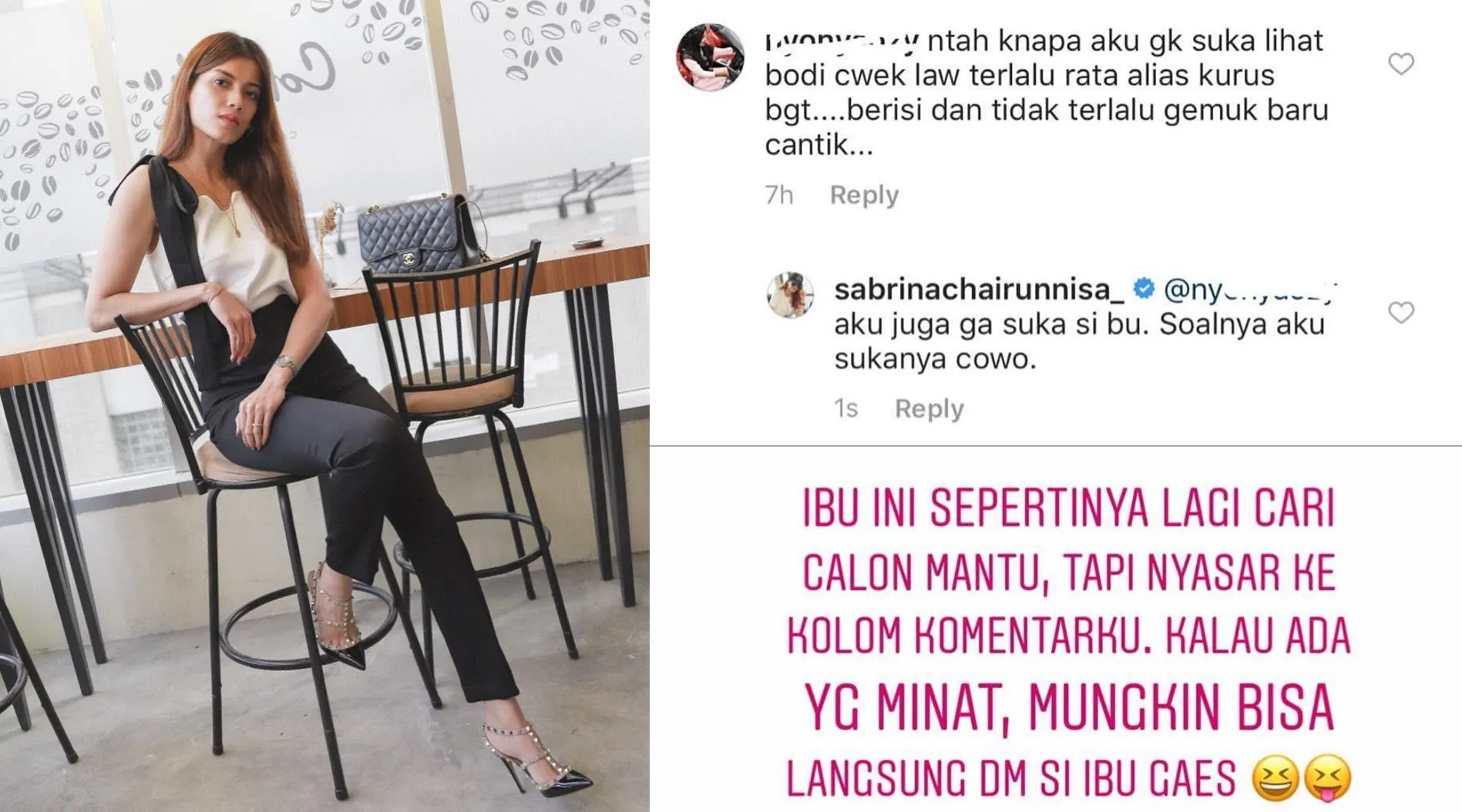 Sering Kena Body Shaming Karena Terlalu Kurus, Sabrina 'Bungkam' Ibu Ini dengan Tubuh Berototnya 3