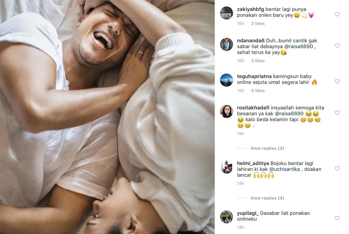 Raisa Unggah Foto Maternity Shoot, Warganet Makin Nggak Sabar Tunggu Lahirnya