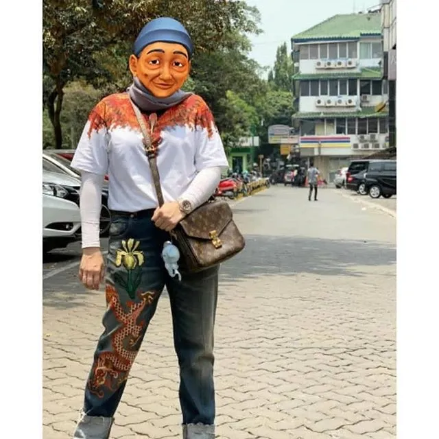 10+ Ekspresi Tak Terduga Opah Upin & Ipin yang Bikin Kejang. Kreativitas Warganet Tanpa Batas 13