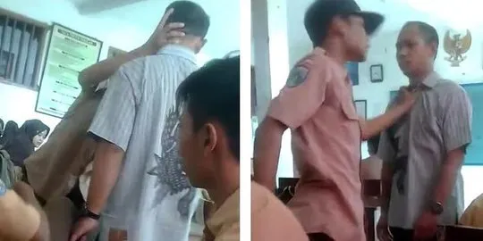 Viral Video Siswa SMP Menantang dan Mencengkeram Kerah Gurunya. Murid Kok Nggak Hormati Guru Sih? 3