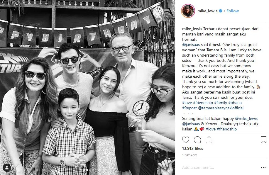 Tamara Bleszinsky Restui Mike Lewis dengan Pacar Barunya, Warganet Ramai Beri Pujian. Dewasa dan Manis Banget! 4