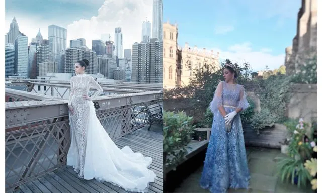 10+ Gaun dan Kebaya Rancangan Hengki Kawilarang yang Elegan. Pantes Banyak Publik Figur Mengenakan 23