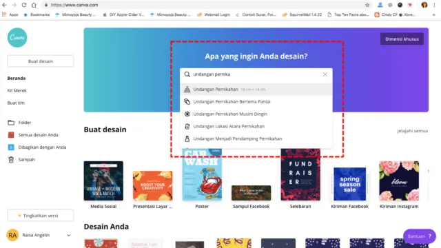 Cara Mudah Desain Undangan Pernikahan Pakai Aplikasi Canva. Gratis dan Pasti Kamu pun Bisa! 14