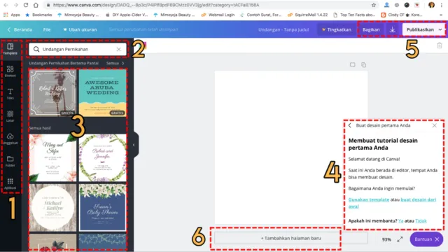 Cara Mudah Desain Undangan Pernikahan Pakai Aplikasi Canva. Gratis dan Pasti Kamu pun Bisa! 15
