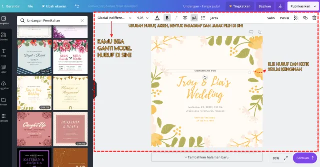Cara Mudah Desain Undangan Pernikahan Pakai Aplikasi Canva. Gratis dan Pasti Kamu pun Bisa! 17
