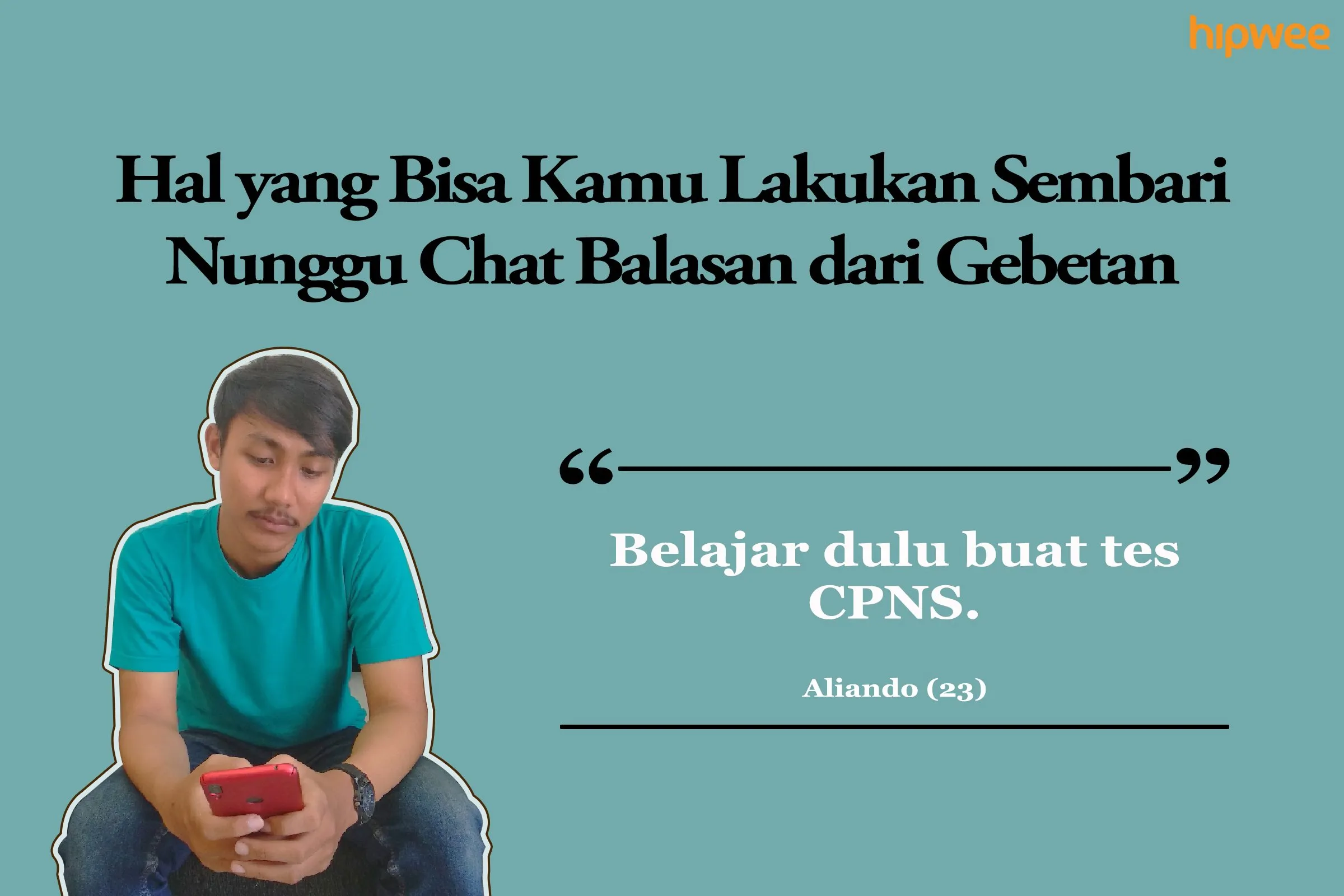 9 Hal yang Bisa Kamu Lakukan Sembari Nunggu Chat Balasan dari Gebetan. Dijamin Lebih Berfaedah~ 11