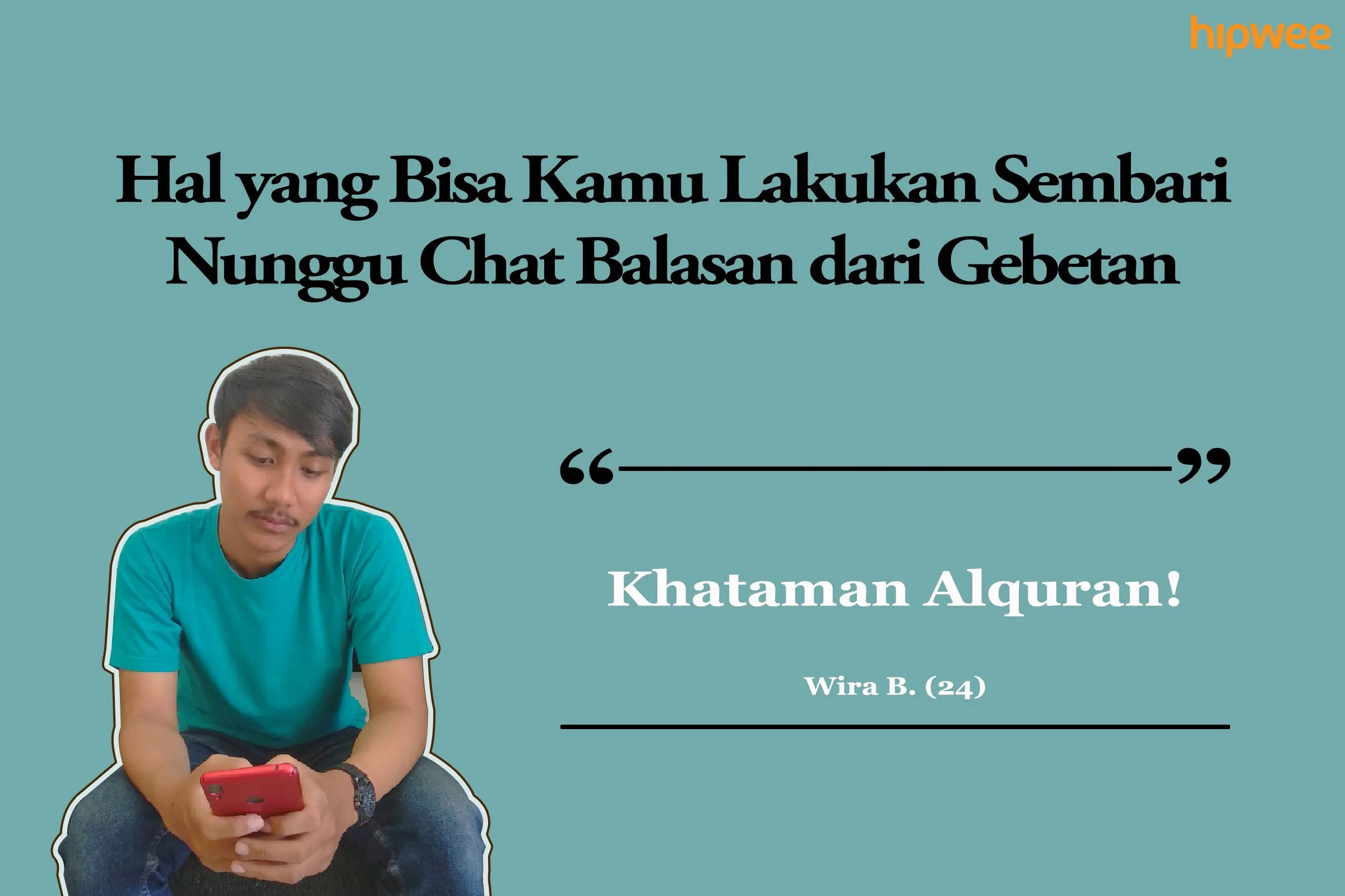 9 Hal yang Bisa Kamu Lakukan Sembari Nunggu Chat Balasan dari Gebetan. Dijamin Lebih Berfaedah~ 14
