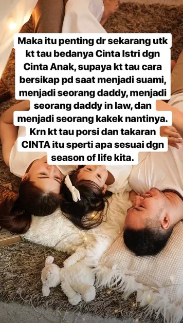 Wajib Baca! Selebgram Ini Beberkan Fakta Pentingnya Bedakan 'Cinta Istri' VS 'Cinta Anak'. Jangan Keliru dan Istri Terabaikan! 27