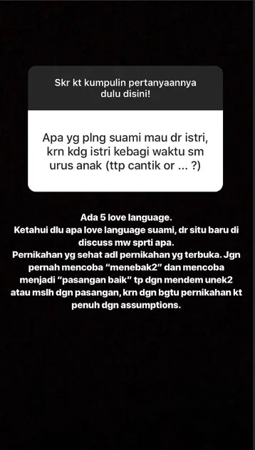 Wajib Baca! Selebgram Ini Beberkan Fakta Pentingnya Bedakan 'Cinta Istri' VS 'Cinta Anak'. Jangan Keliru dan Istri Terabaikan! 31