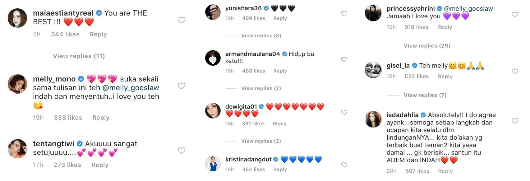 Bikin Caption Soal Al dan Dul yang Menangis di Konser Reuni Dewa 19, Melly Goeslaw Banjir Apresiasi 4