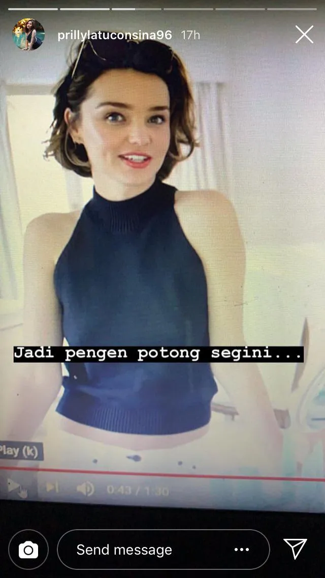 Niat Potong Rambut Pendek, Saran Warganet Ini Justru Buat Prilly Latuconsina Tersinggung. Waduh! 3