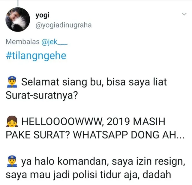 15 Skema #TilangNgehe yang Terjadi Saat Cewek Kena Tilang. Kocaknya Warganet Emang Nggak Ada Obat! 23