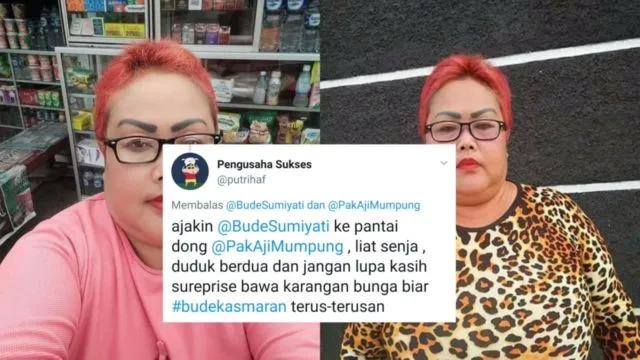 Bude Sumiyati Dilanda Kasmaran, Warganet Sarankan 13 Opsi Kencan Valentine ini buat Gebetannya 19