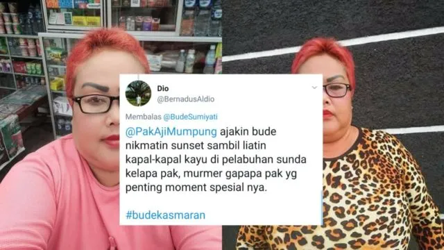 Bude Sumiyati Dilanda Kasmaran, Warganet Sarankan 13 Opsi Kencan Valentine ini buat Gebetannya 22