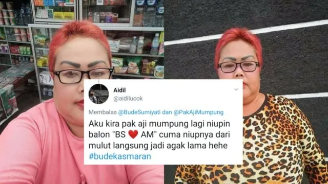 Bude Sumiyati Dilanda Kasmaran, Warganet Sarankan 13 Opsi Kencan Valentine ini buat Gebetannya 26