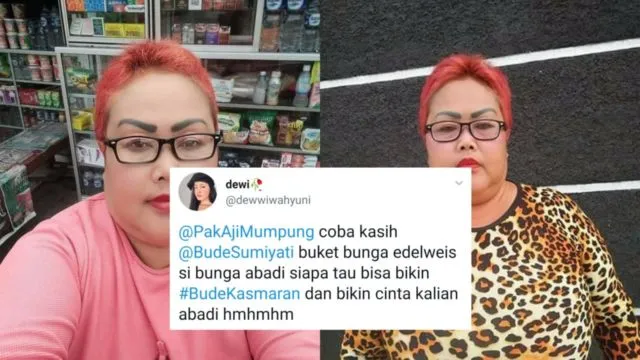 Bude Sumiyati Dilanda Kasmaran, Warganet Sarankan 13 Opsi Kencan Valentine ini buat Gebetannya 24