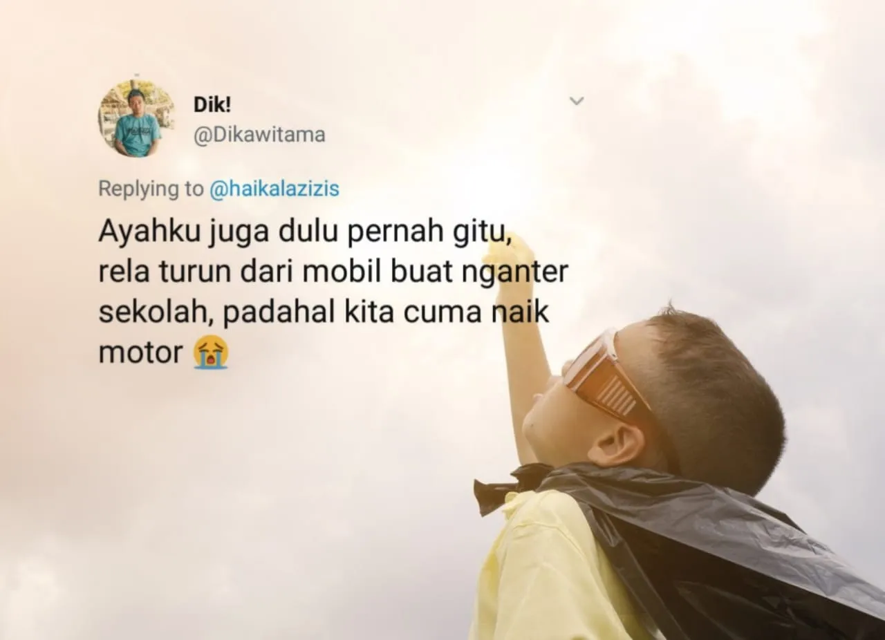 15 Tanggapan Receh Warganet Soal Berita Teuku Wisnu yang Rela Turun Mobil Demi Antar Anak Sekolah 23