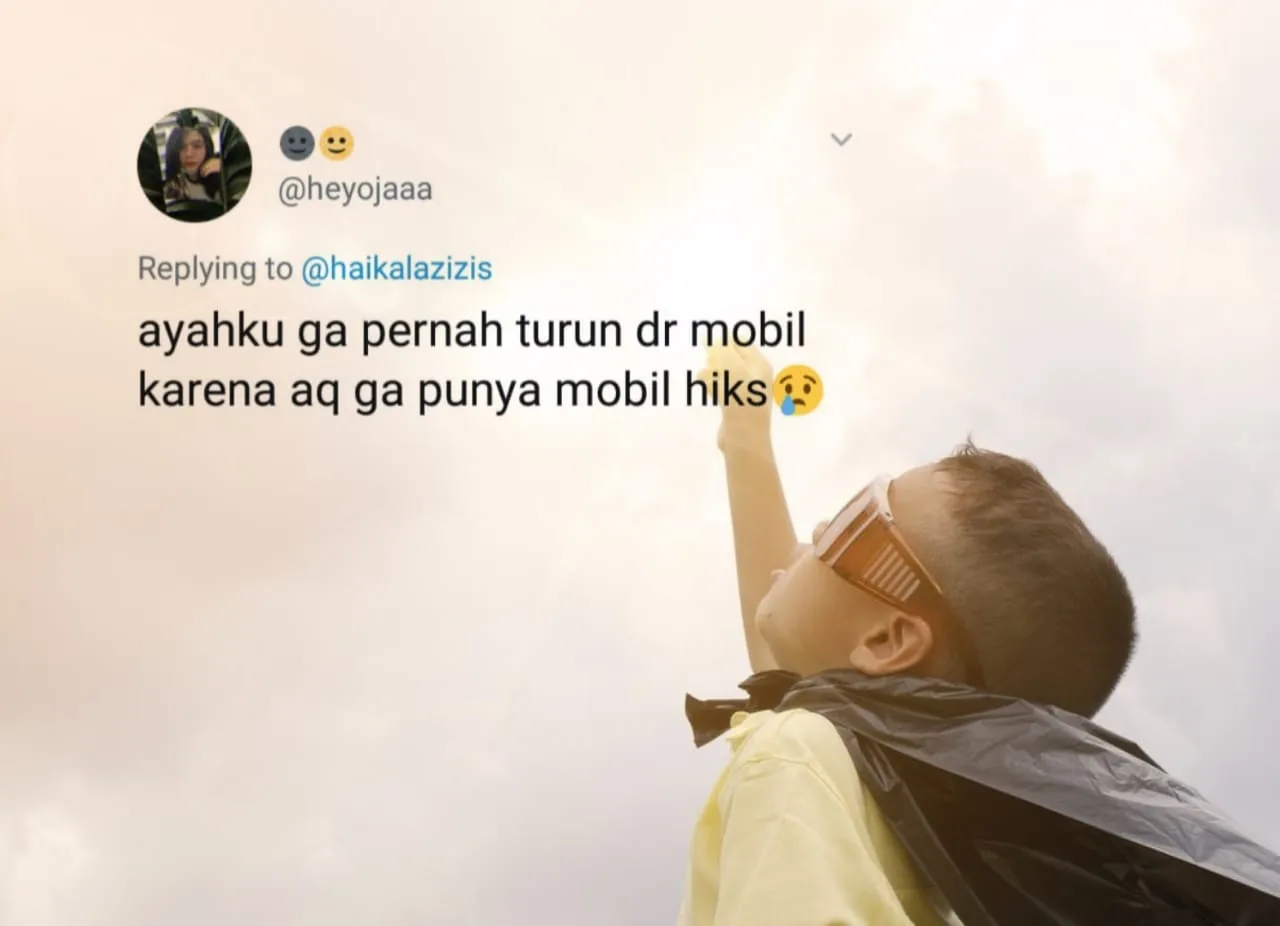 15 Tanggapan Receh Warganet Soal Berita Teuku Wisnu yang Rela Turun Mobil Demi Antar Anak Sekolah 22