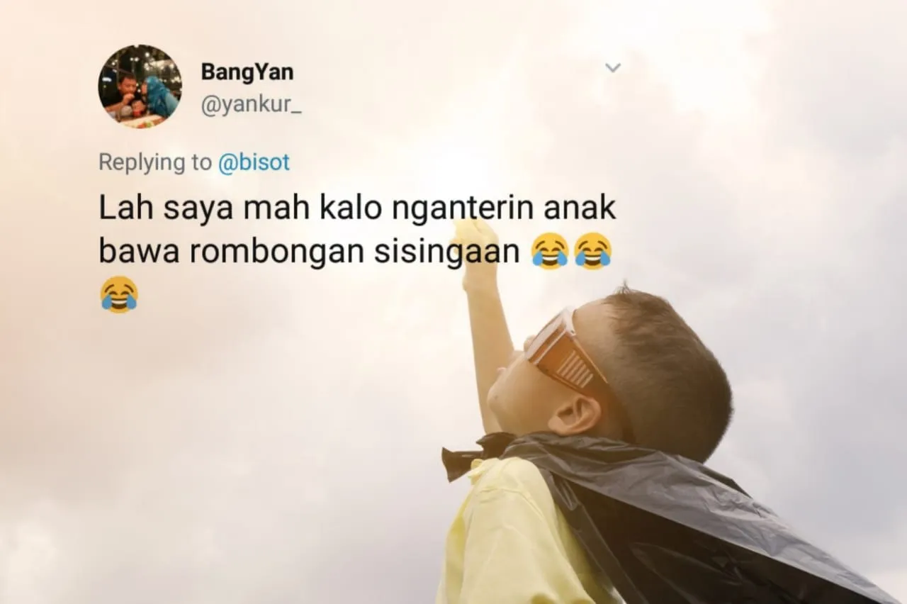 15 Tanggapan Receh Warganet Soal Berita Teuku Wisnu yang Rela Turun Mobil Demi Antar Anak Sekolah 18