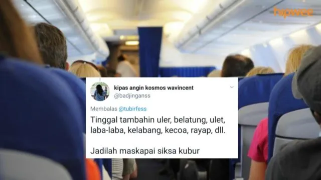 Recehnya Komentar Warganet Soal Berita Kalajengking Berkeliaran di Lion Air. Maklum, Kaum Selow~ 20