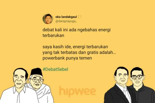 Bukan Soal Capresnya, Warganet Justru KZL sama 15 Hal ini dari Debat Semalam. Jadi #DebatSebel deh~ 21
