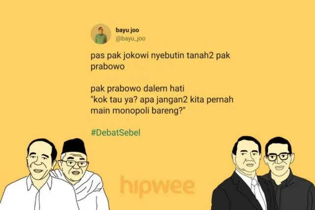 Bukan Soal Capresnya, Warganet Justru KZL sama 15 Hal ini dari Debat Semalam. Jadi #DebatSebel deh~ 26