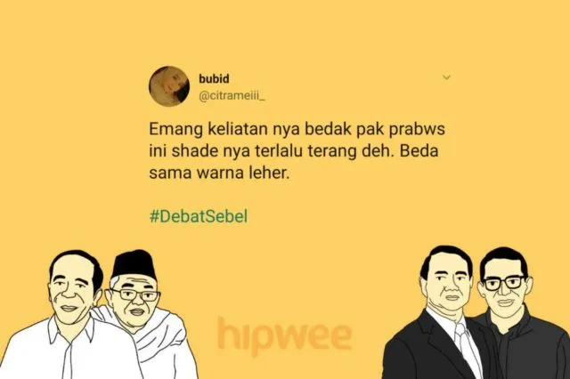 Bukan Soal Capresnya, Warganet Justru KZL sama 15 Hal ini dari Debat Semalam. Jadi #DebatSebel deh~ 17