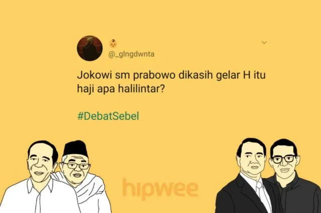 Bukan Soal Capresnya, Warganet Justru KZL sama 15 Hal ini dari Debat Semalam. Jadi #DebatSebel deh~ 23