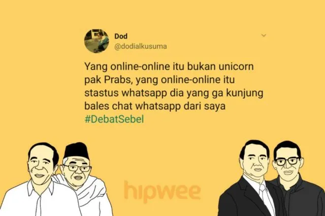 Bukan Soal Capresnya, Warganet Justru KZL sama 15 Hal ini dari Debat Semalam. Jadi #DebatSebel deh~ 20